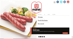 Desktop Screenshot of maret.com.tr